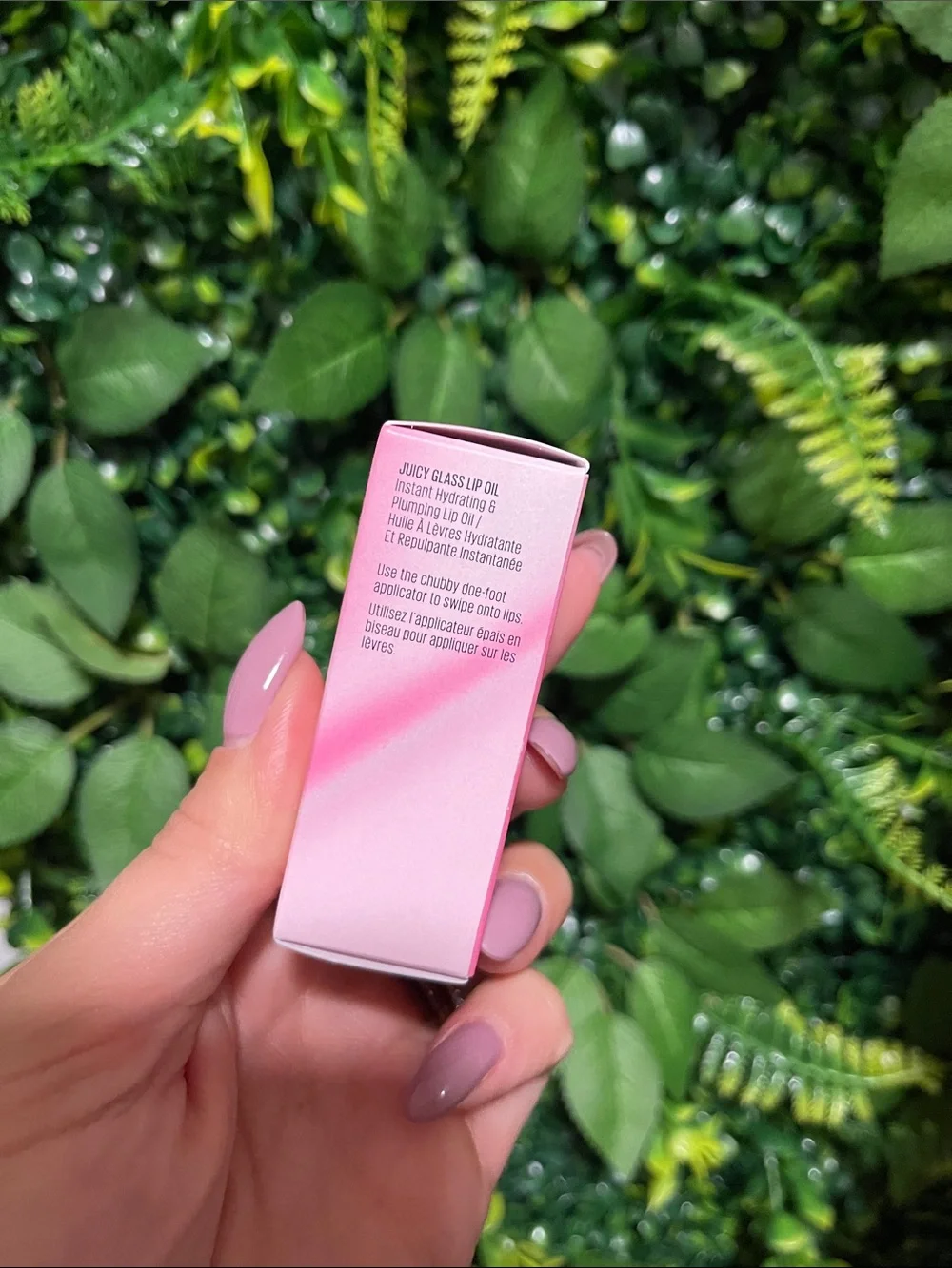 Kaja Juicy Glass Hydrating Lip Oil — Rose Hip Spritz 01